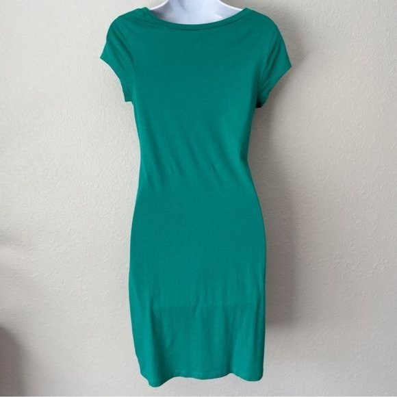 Old Navy green pullover t-shirt dress S Tall - Picture 6 of 11